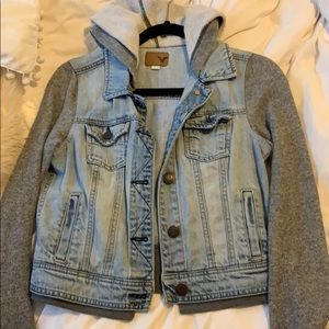 denim American Eagle jacket